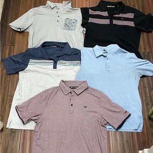 Travis Mathew polo bundle M